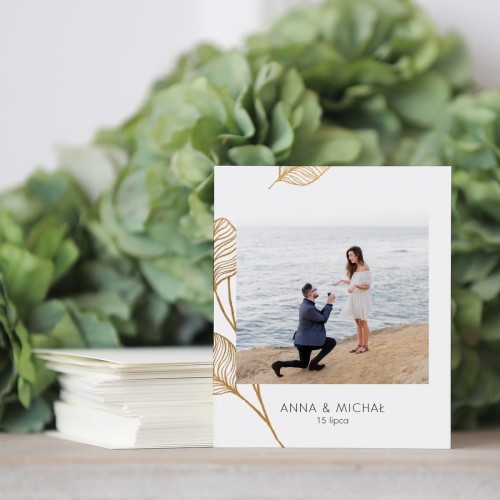 Zdjęcie polaroid w podziękowaniu dla gości