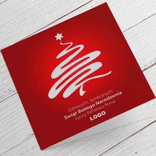 Kartka firmowa na Boże Narodzenie -  KFBN-005