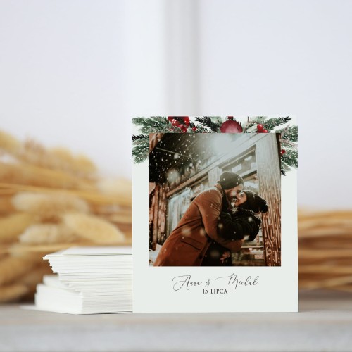 Zdjęcie polaroid w podziękowaniu dla gości