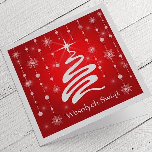 Kartka firmowa na Boże Narodzenie -  KFBN-009