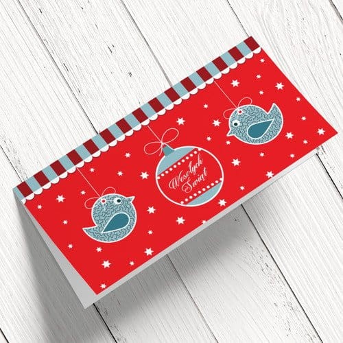 Wesoła kartka świąteczna dla firm