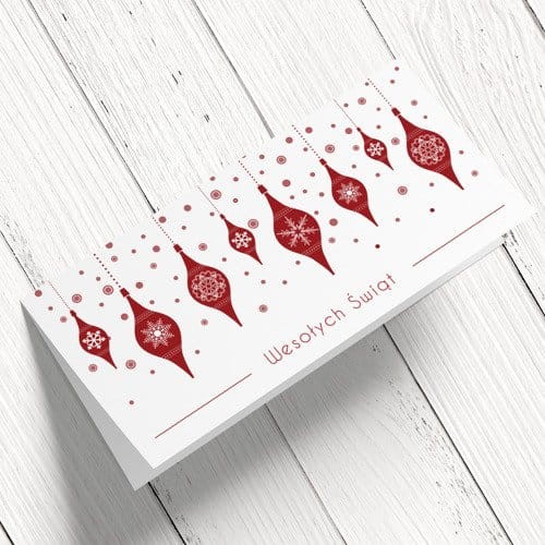 Kartki firmowe na Boże Narodzenie - KFBN-107