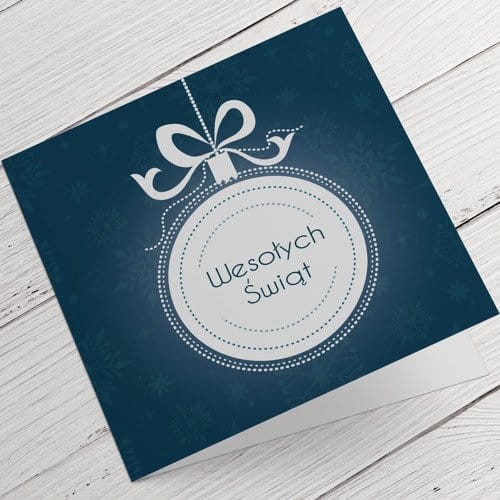 Kartka firmowa na Boże Narodzenie - KFBN-002