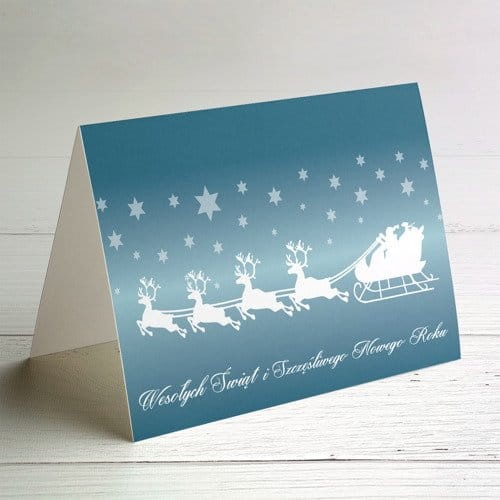 Kartka firmowa na Boże Narodzenie - M930ZG
