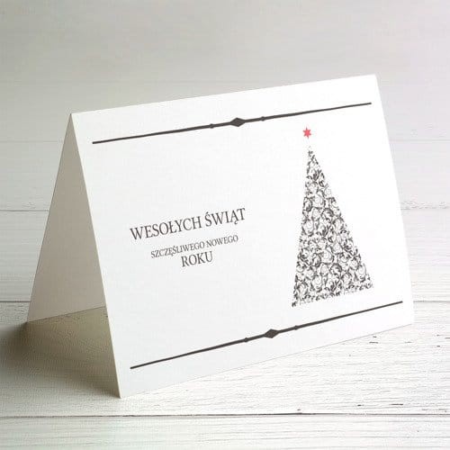 Kartka firmowa na Boże Narodzenie - M932ZG
