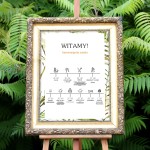 Tablica powitalna na przyjęcie