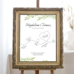 Tablica powitalna na przyjęcie