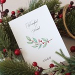 Neutralne kartki świąteczne dla firm