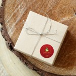 Naklejki  z logo z szopką Bożonarodzeniową