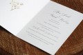 Zaproszenia ślubne z gałązką gipsówki