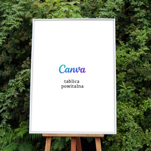 Druk plakatu powitalnego