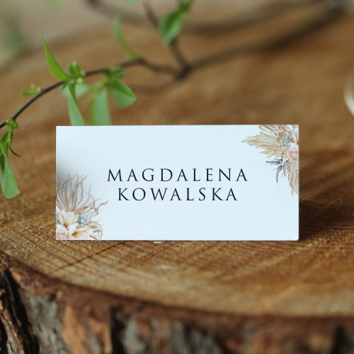 Winietki na urodziny w stylu boho