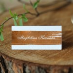 Pomarańczowe winietki na urodziny