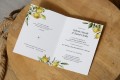 Zaproszenia ślubne z cytrynami