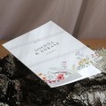 Zaproszenia ślubne z polnymi kwiatami