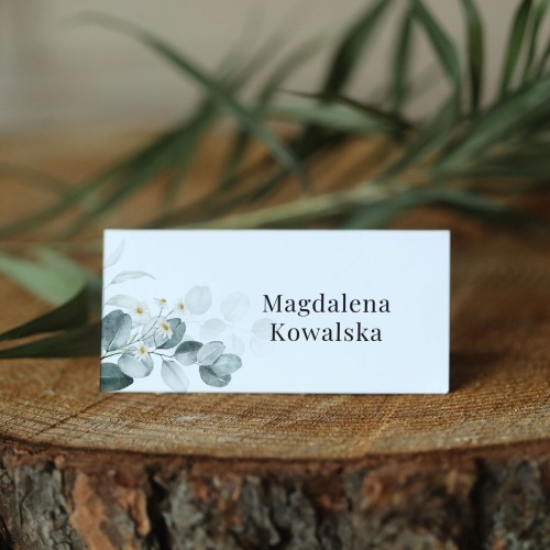 Winietki z eukaliptusem