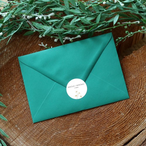 Naklejki z rumiankiem