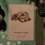 Klasyczne kartka świąteczno-noworoczna dla firm - 10x15 cm