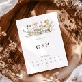 Rustykalne zaproszenia ślubne 12x17 cm