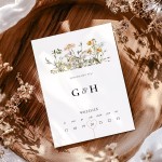 Rustykalne zaproszenia ślubne 12x17 cm