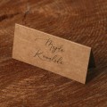Winietki rustykalne - eko kraft