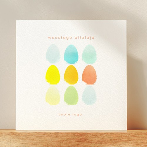 Firmowe kartki świąteczne wielkanocne