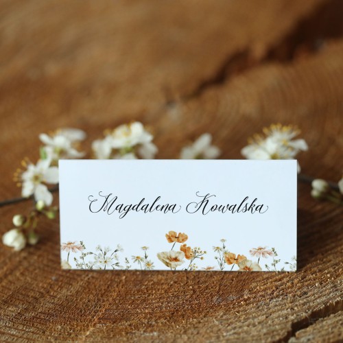 Winietki ze złocistą łąką