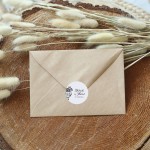 Naklejki ślubne z wazonem pełnym kwiatów - różne rozmiary