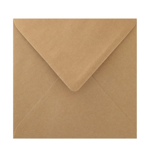 Koperty kwadratowe z papieru typu kraft 