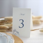 Numerki na stół z łabędziem