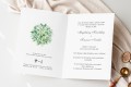 Zaproszenia ślubne drukowane z motywem konwalii