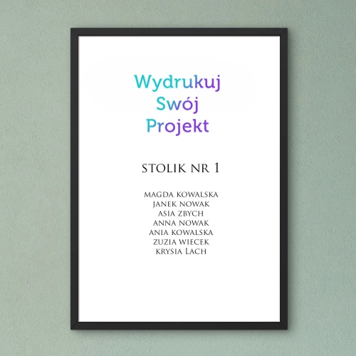 Mały plan stołu - canva 