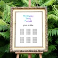 Wydruk planu stołów z canva