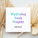 Druk zaproszeń z Canvy kwadratowe, jednokartkowe - 14x14 cm