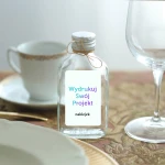 Druk naklejek na butelki - 100 ml canva 5 x 6,5