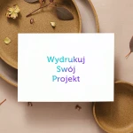Druk zaproszeń na ślub z Canvy -  jednokartkowe zaproszenia A6 - 15x10