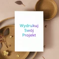 Druk zaproszeń na ślub z Canvy - jednokartkowe zaproszenia A6 - 10x15