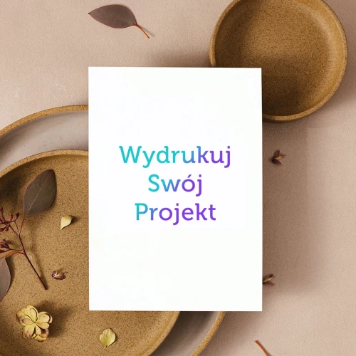 Druk zaproszeń na ślub z Canvy -  jednokartkowe zaproszenia A6 - 10x15