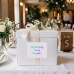 Druk poziomych naklejek canva 8x10 cm 