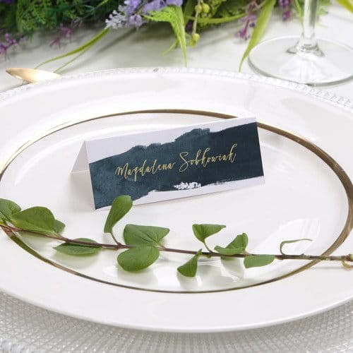 Winietki  - vintage greenery