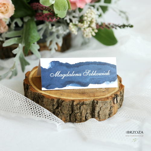 Winietki  z kolekcji Vintage Dark Blue