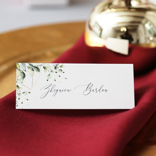 Winietki  - delikatne liście rustykalne