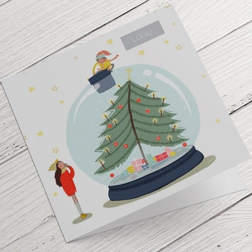 Kartka Firmowa Boże Narodzenie D501PI