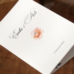 Zaproszenie ślubne z kwiatami