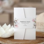 Zaproszenie ślubne z kolekcji champagne róże