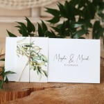 Zaproszenia ślubne z gałązką drzewa oliwnego