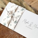 Zaproszenia ślubne w stylu boho