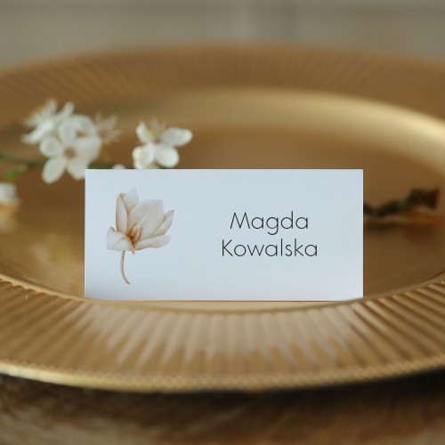 Winietki w stylu boho z kwiatuszkiem