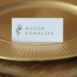 Winietki z gałązką