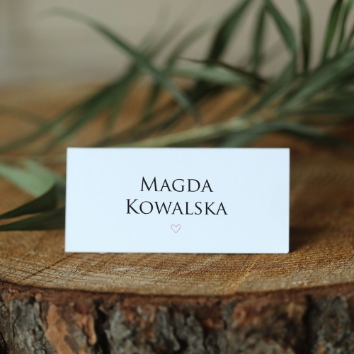 Winietki z małym serduszkiem